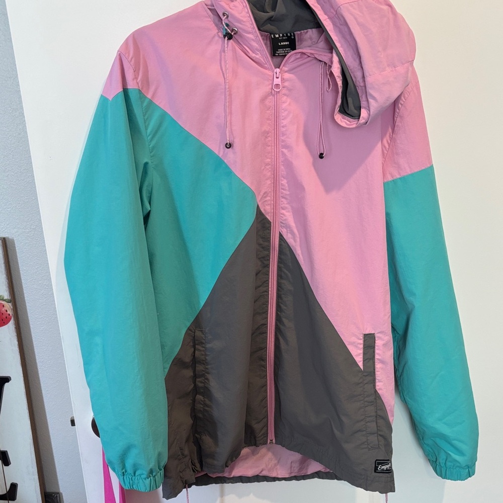 Stylish Men’s Color-block Jacket